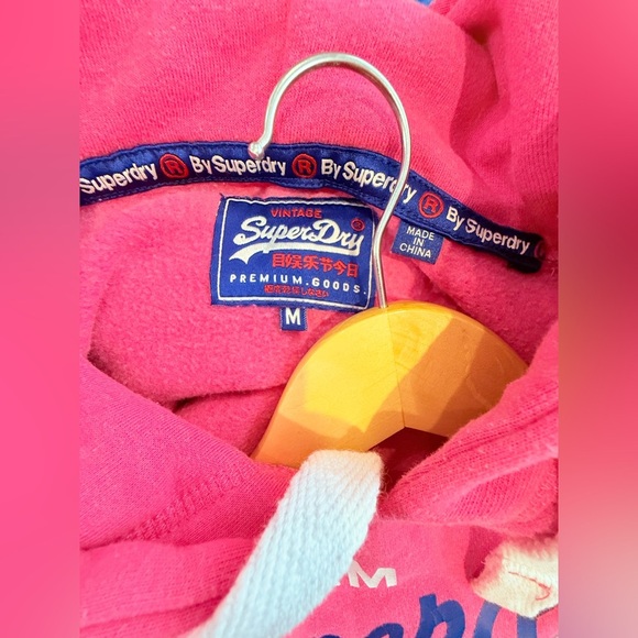 Superdry Vintage Pink Sweatshirt - Picture 3 of 3